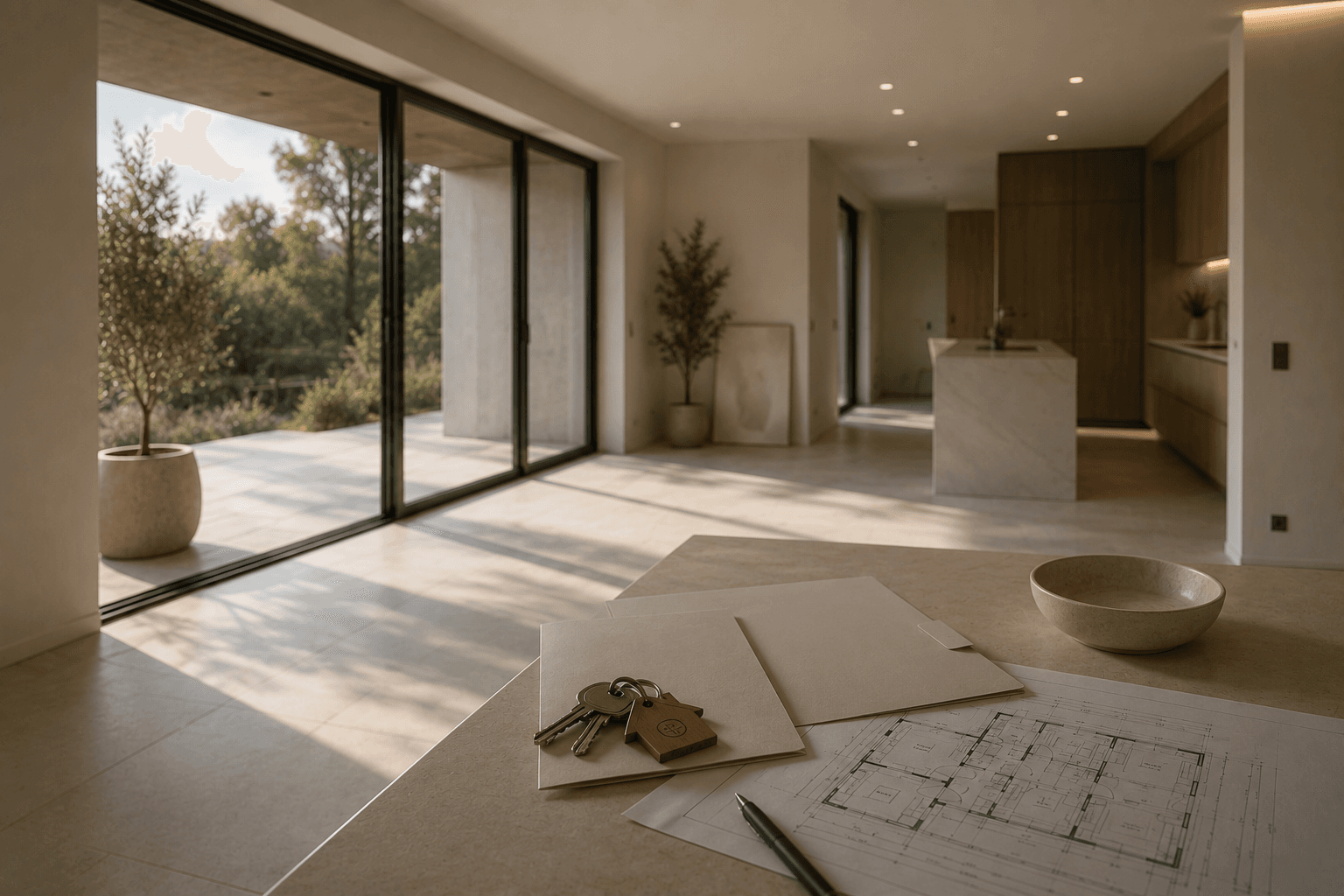 Casa moderna completata